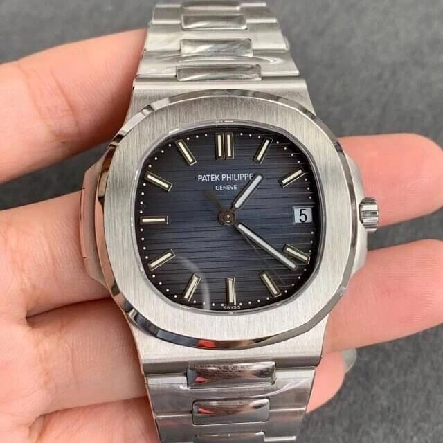 Patek Philippe Nautilus 5711 1A-010 PPF Factory 1:1 Best Edition Replica Watch V4 Blue Dial Swiss Cal.324 SC